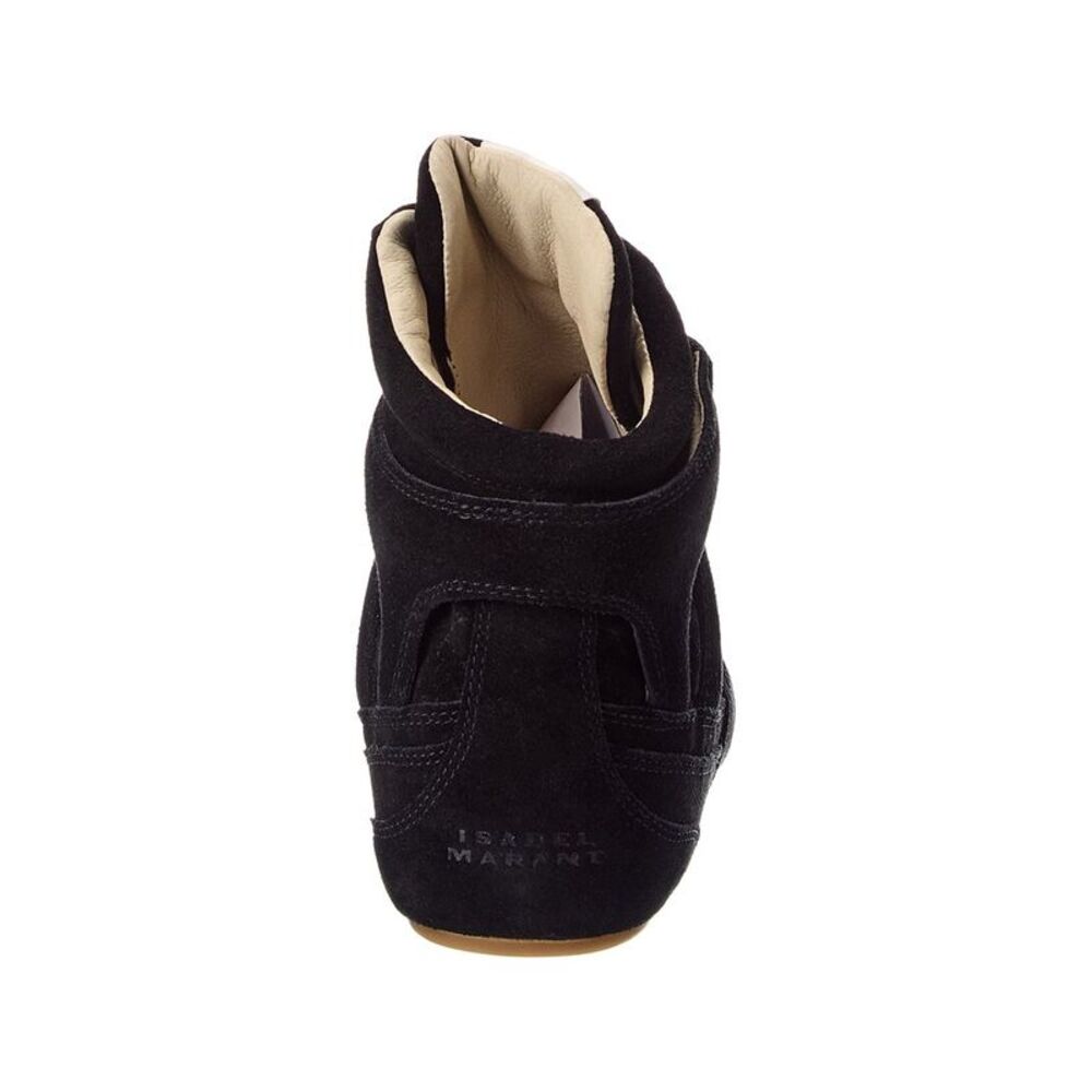 Isabel Marant Suede High-Top Sneaker, Black - Picture 3 of 5
